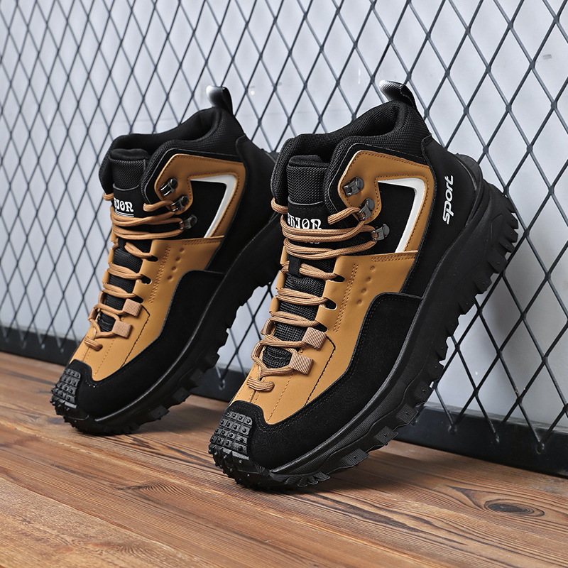 Fashion Men'S Boots - Men's Wide Width Hiking Shoes Non-Slip