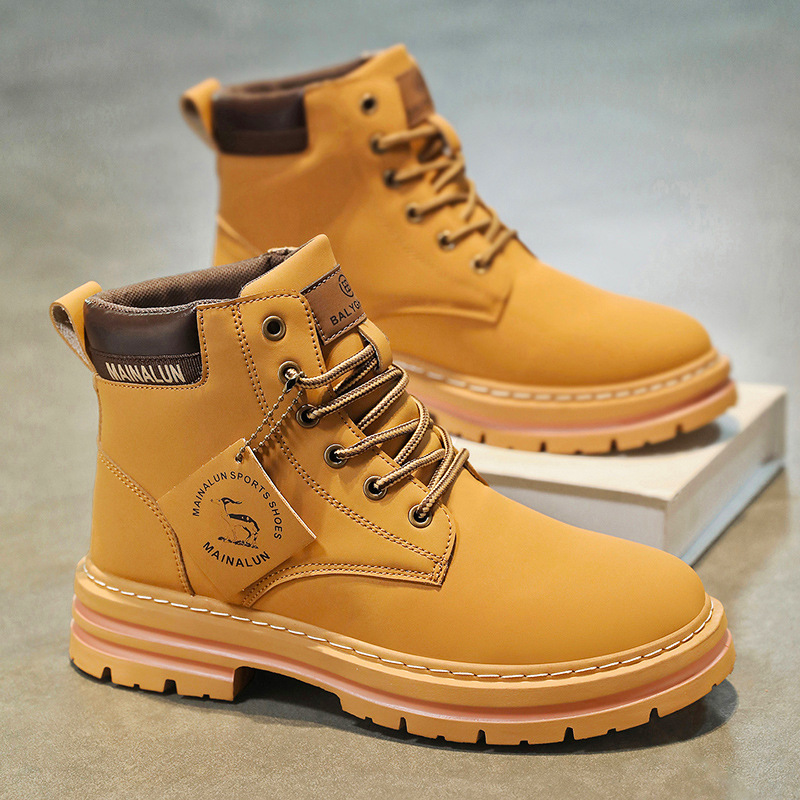Fashion Men'S Boots - Classic Men High Top Boots High