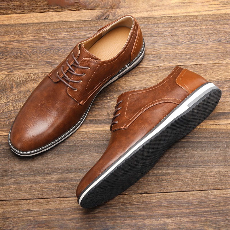Mens Fashion Zapatos - Men's Casual Leather Shoes Fashion Business