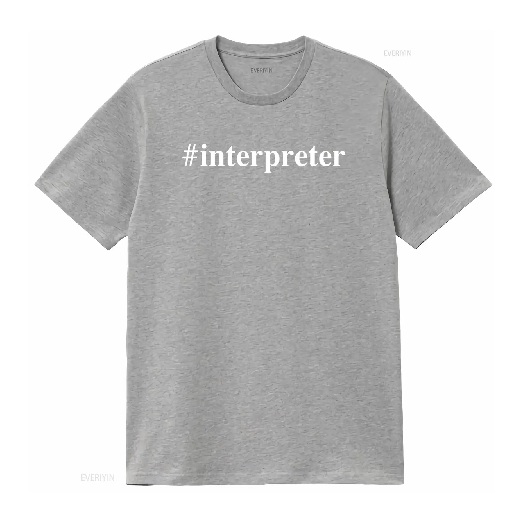Interpreter T Shirt for Lingui - Mens Fashion Hashtags review and price