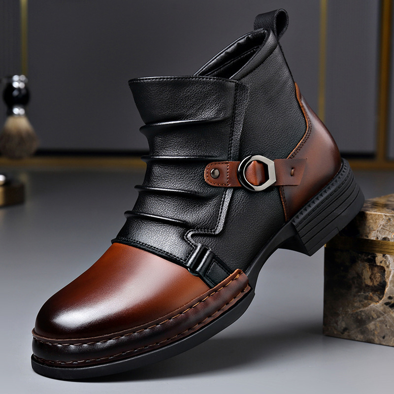 Autumn Winter Retro Ankle Boot - Fashion Men'S Boots review and price