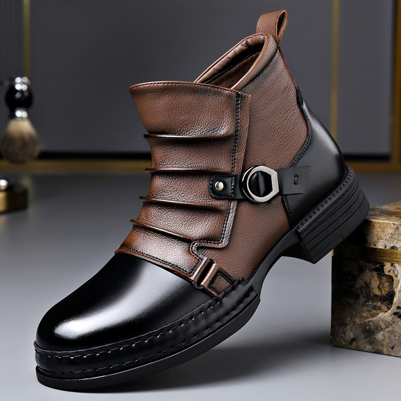 Autumn Winter Retro Ankle Boot - Fashion Men'S Boots review and price
