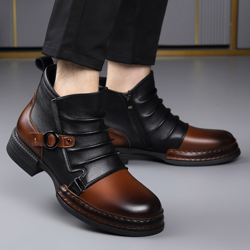Autumn Winter Retro Ankle Boot - Fashion Men'S Boots review and price