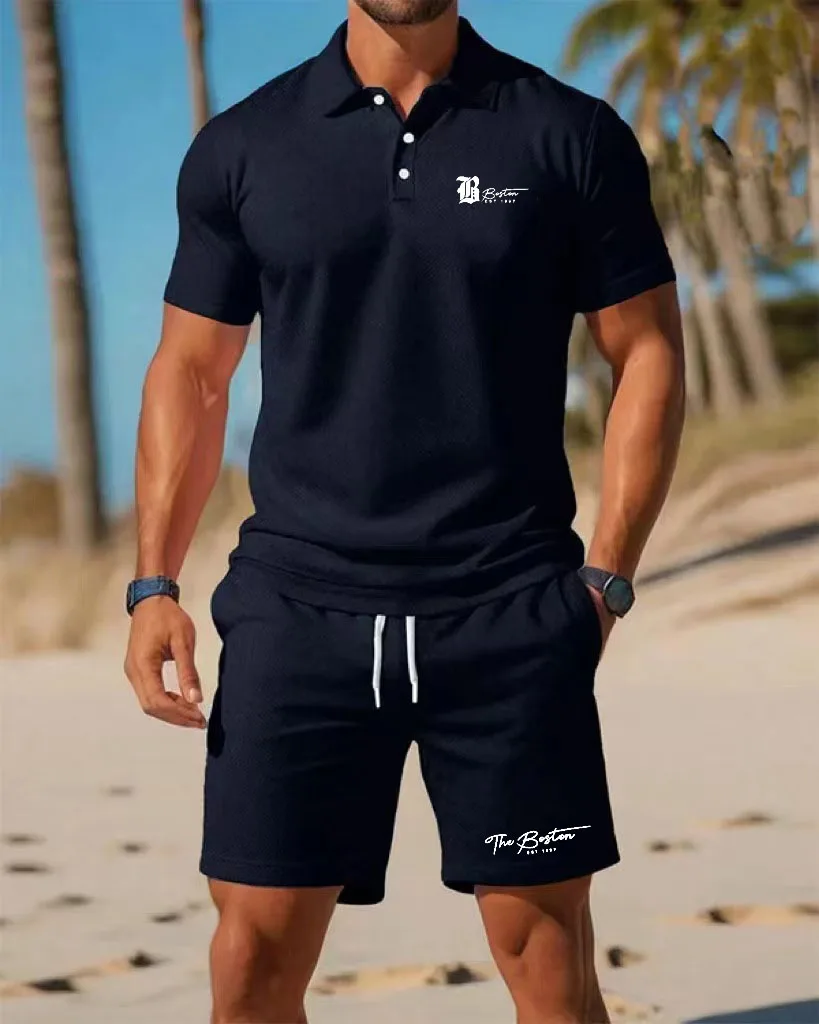 Summer New Men's Polo Shirt Se - Men'S Fashion Videos review and price