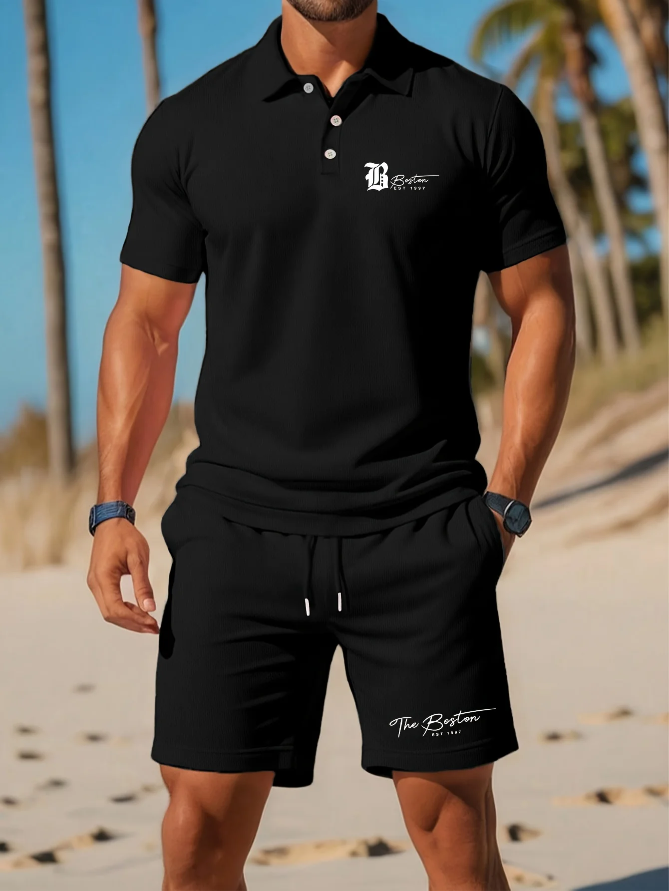 Summer New Men's Polo Shirt Se - Men'S Fashion Videos review and price