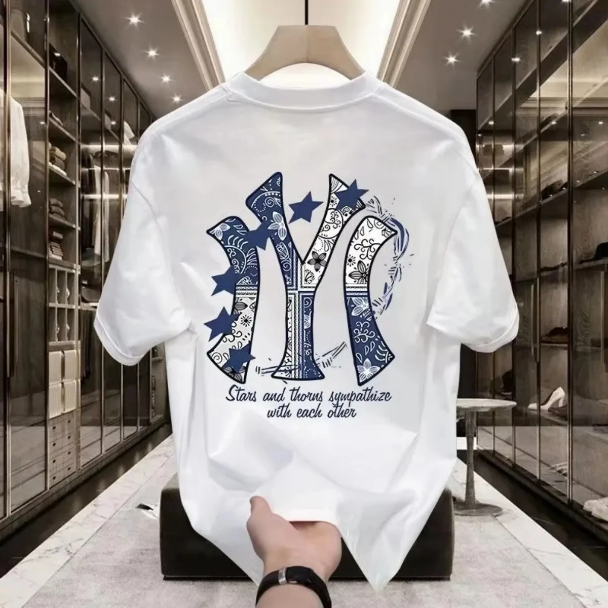Camiseta Masculina Estampada D - Men'S Fashion Nova review and price