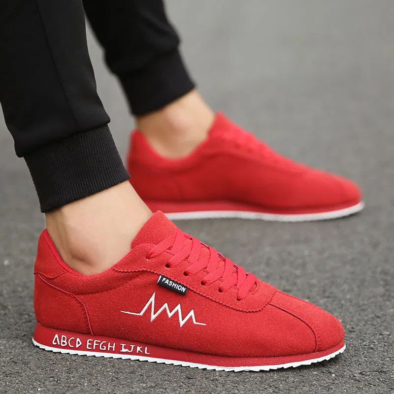 2025 Fashion Red Men's Summer  - Mens Fashion Trainers 2025 review and price