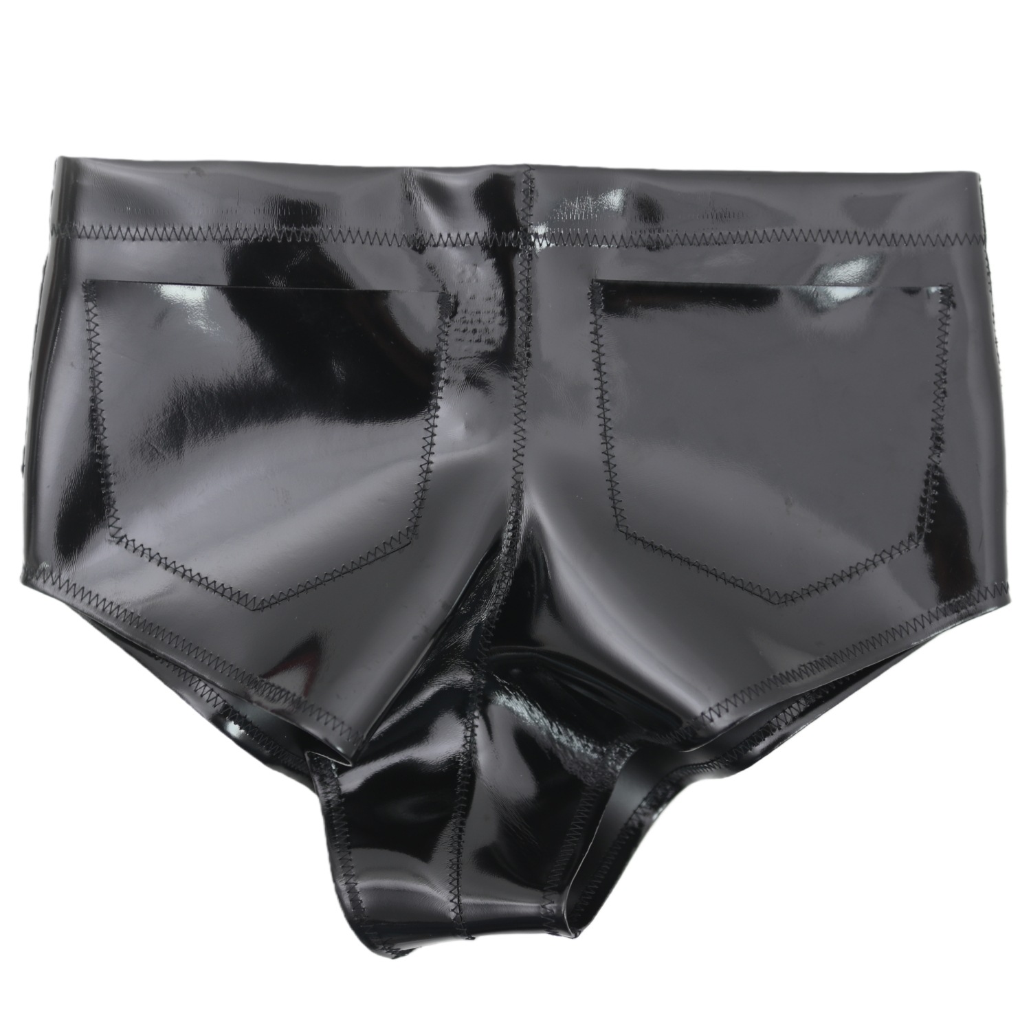 Women Men Glossy Pocket Shorts - Men'S Fashion Videos review and price
