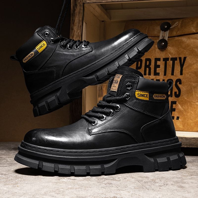 Vintage Men Platform Ankle Boo - Fashion Men'S Boots review and price