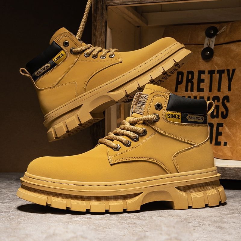 Vintage Men Platform Ankle Boo - Fashion Men'S Boots review and price