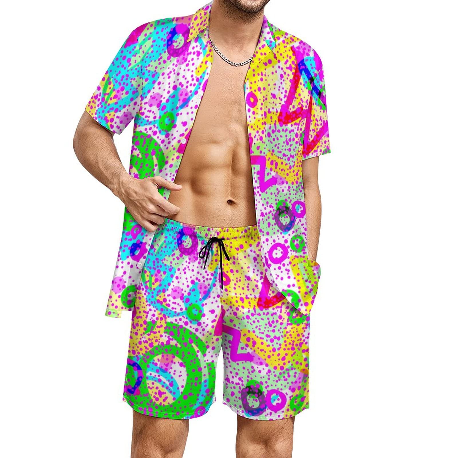Summer Irregular Geometric 3D  - Men'S Fashion Videos review and price