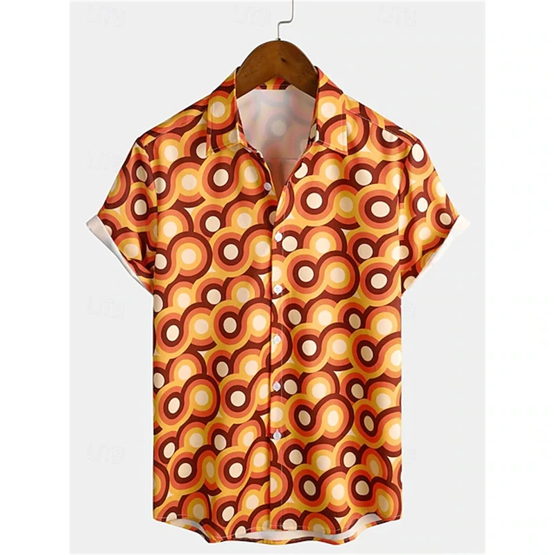 Retro Classic 70s Pattern Prin - Men'S Fashion 70S review and price