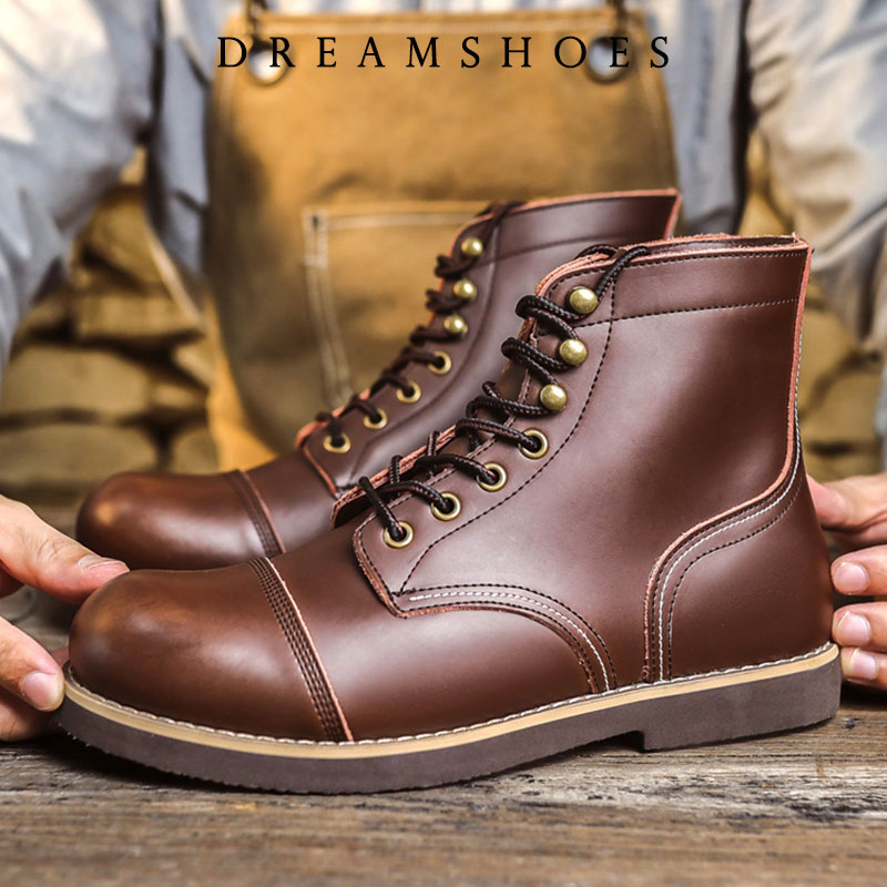 2026 New Japanese Vintage Desi - Fashion Men'S Boots review and price