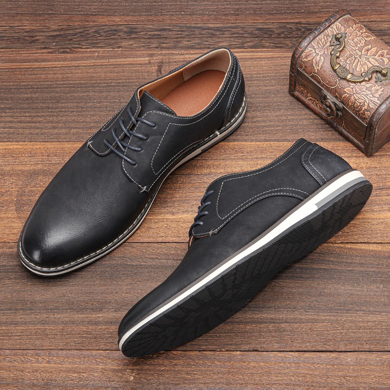 Men's Casual Leather Shoes Fas - Mens Fashion Zapatos review and price