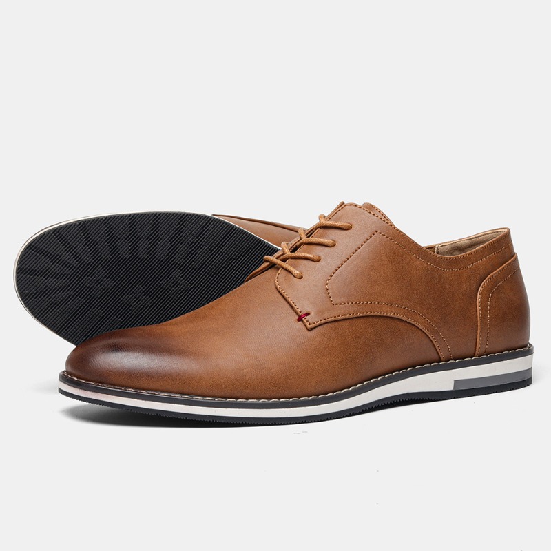 Men's Casual Leather Shoes Fas - Mens Fashion Zapatos review and price