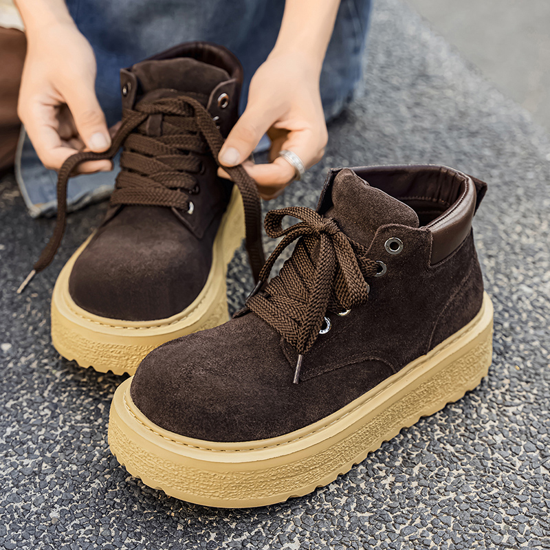 Men's high-quality suede horse - Fashion Men'S Boots review and price