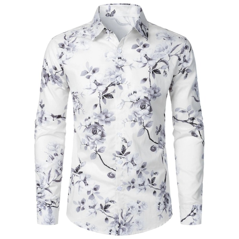 Men Retro 70s Hippie Floral Pr - Men'S Fashion 70S review and price
