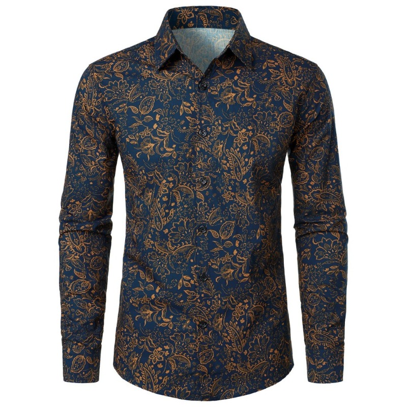 Men Retro 70s Hippie Floral Pr - Men'S Fashion 70S review and price