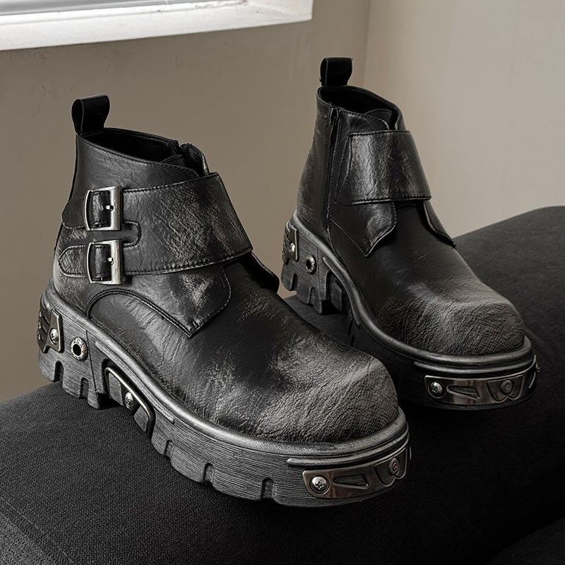 large size men fashion punk go - Fashion Men'S Boots review and price