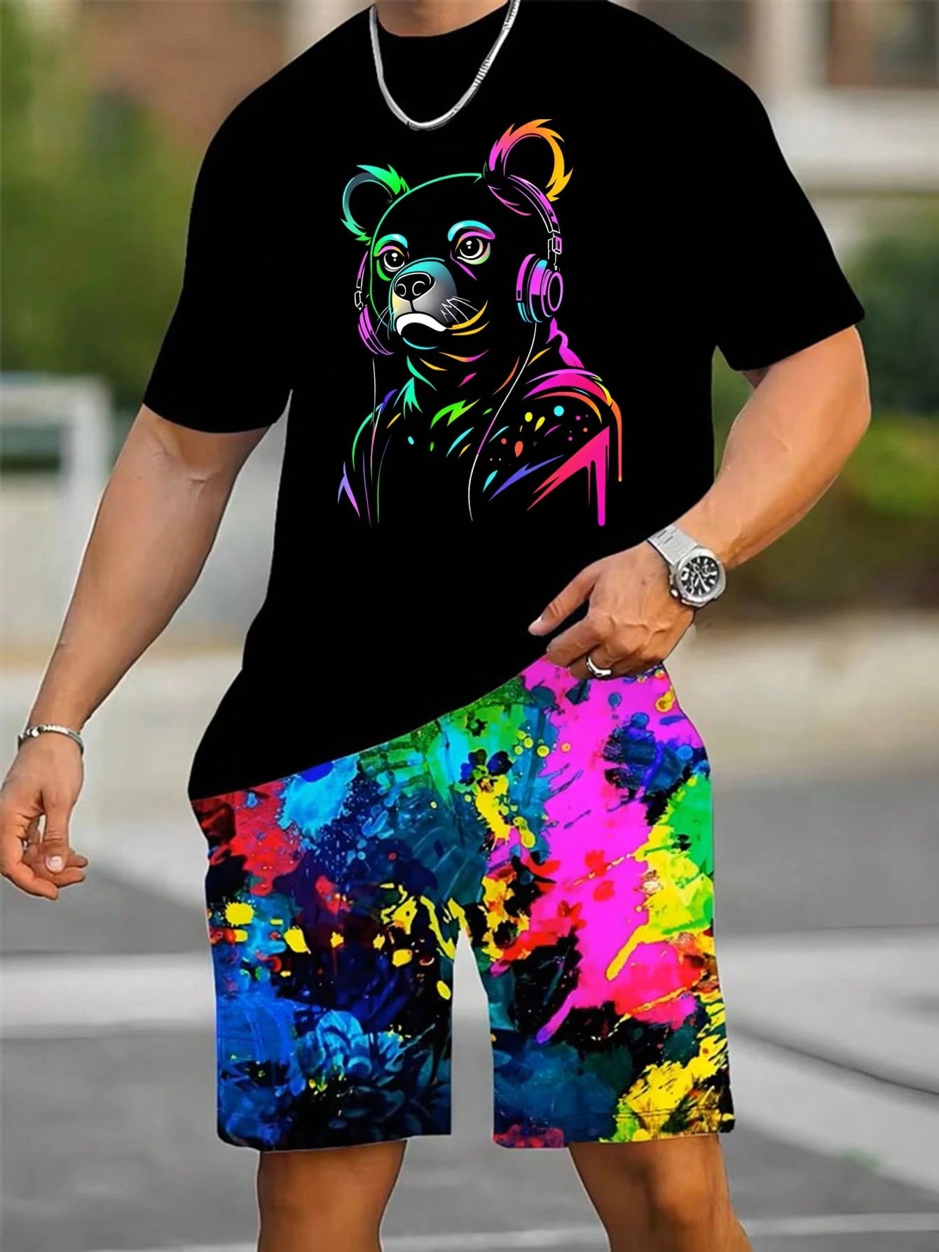 2026 Summer New Men's Short-Sl - Men'S Fashion Videos review and price